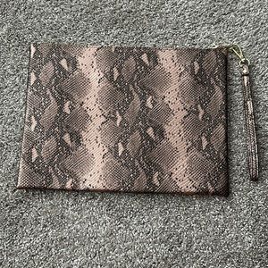 Brand New Rose Gold Clutch